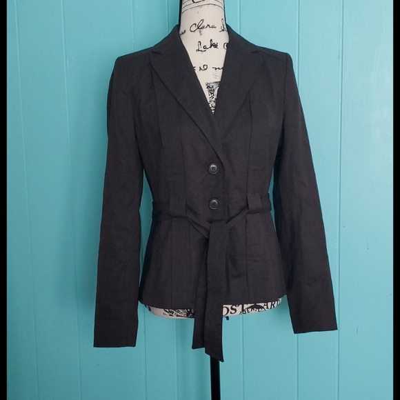 Ann Taylor Loft Belted Wool Jacket - Picture 2 of 14